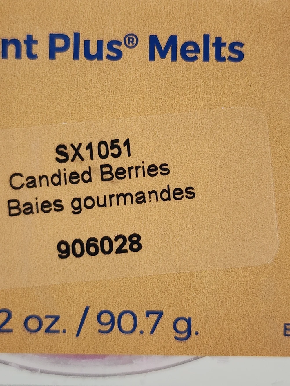 PartyLite Candied Berries Wax Melts Purple Scent Plus (3) Pack Bundle - Picture 4 of 4